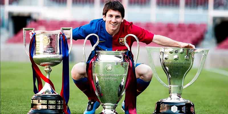 Thành công đến với Messi từ rất sớm